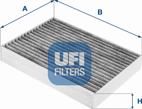 UFI 54.257.00 - Filtrs, Salona telpas gaiss autodraugiem.lv