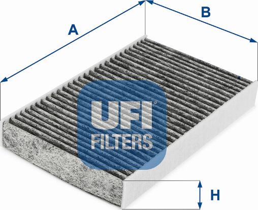 UFI 54.285.00 - Filtrs, Salona telpas gaiss autodraugiem.lv