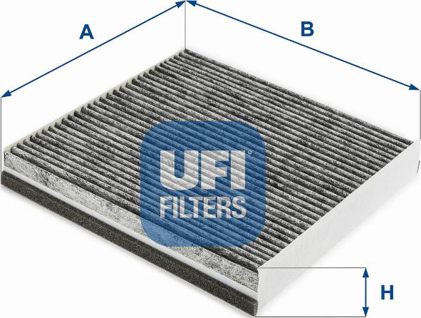 UFI 54.282.00 - Filtrs, Salona telpas gaiss autodraugiem.lv