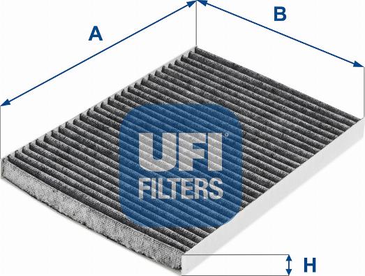 UFI 54.239.00 - Filtrs, Salona telpas gaiss autodraugiem.lv