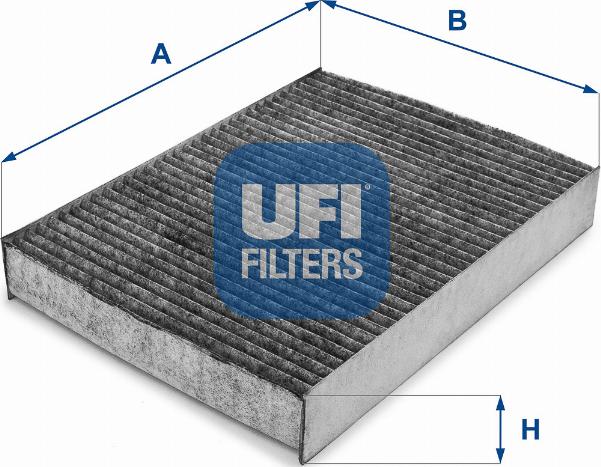 UFI 54.234.00 - Filtrs, Salona telpas gaiss autodraugiem.lv