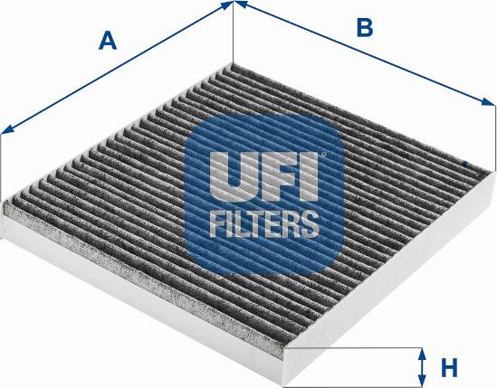 UFI 54.275.00 - Filtrs, Salona telpas gaiss autodraugiem.lv