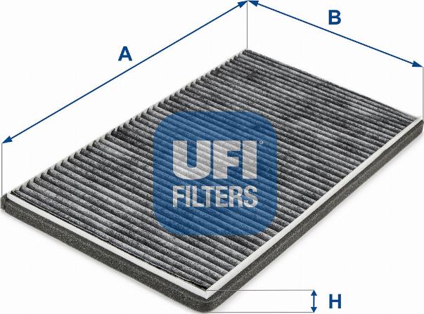 UFI 54.278.00 - Filtrs, Salona telpas gaiss autodraugiem.lv