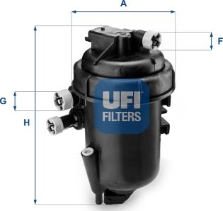 UFI 55.084.00 - Degvielas filtrs autodraugiem.lv