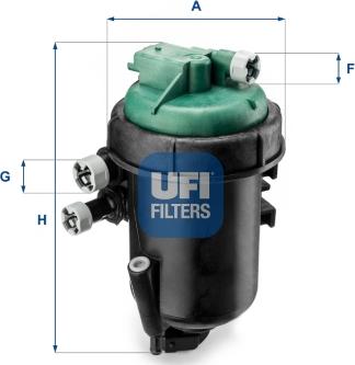 UFI 55.173.00 - Degvielas filtrs autodraugiem.lv