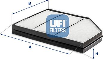 UFI 53.453.00 - Filtrs, Salona telpas gaiss autodraugiem.lv