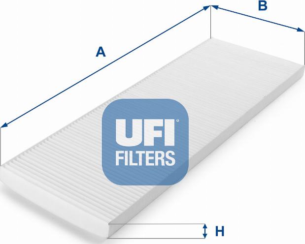 UFI 53.042.00 - Filtrs, Salona telpas gaiss autodraugiem.lv