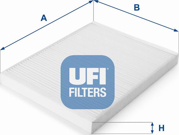 UFI 53.052.00 - Filtrs, Salona telpas gaiss autodraugiem.lv