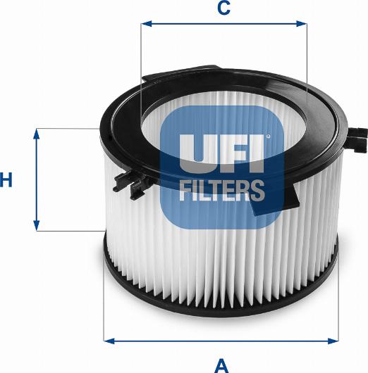 UFI 53.067.00 - Filtrs, Salona telpas gaiss autodraugiem.lv