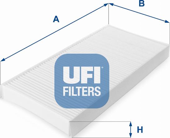 UFI 53.034.00 - Filtrs, Salona telpas gaiss autodraugiem.lv