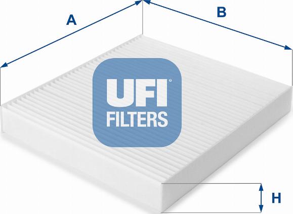 UFI 53.035.00 - Filtrs, Salona telpas gaiss autodraugiem.lv