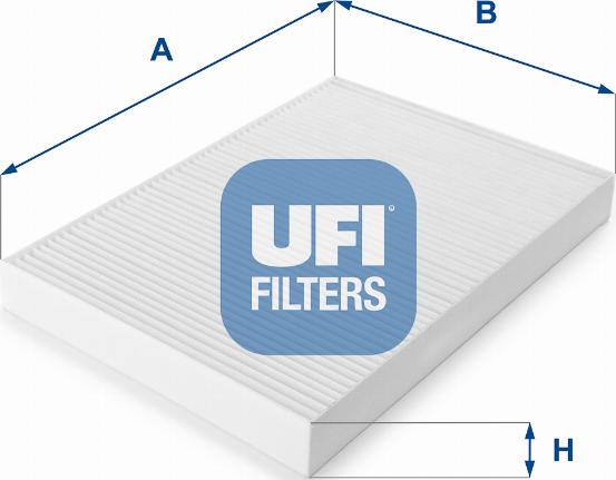 UFI 53.032.00 - Filtrs, Salona telpas gaiss autodraugiem.lv