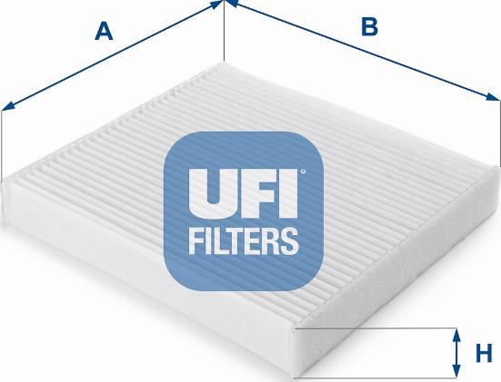 UFI 53.147.00 - Filtrs, Salona telpas gaiss autodraugiem.lv