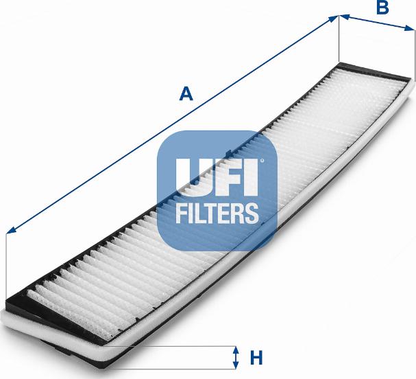 UFI 53.158.00 - Filtrs, Salona telpas gaiss autodraugiem.lv