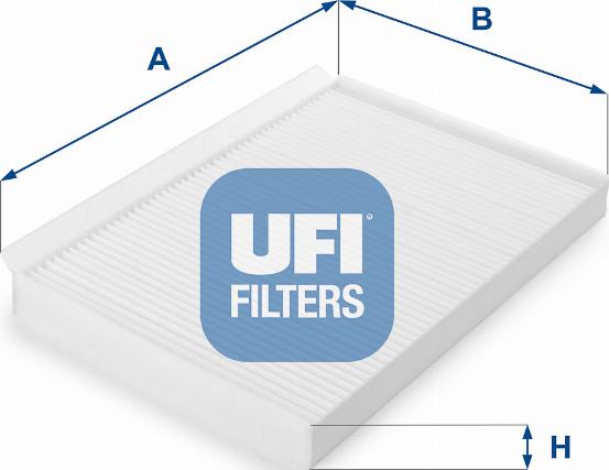 UFI 53.152.00 - Filtrs, Salona telpas gaiss autodraugiem.lv