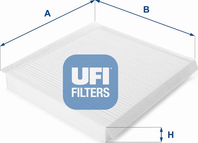 UFI 53.118.00 - Filtrs, Salona telpas gaiss autodraugiem.lv