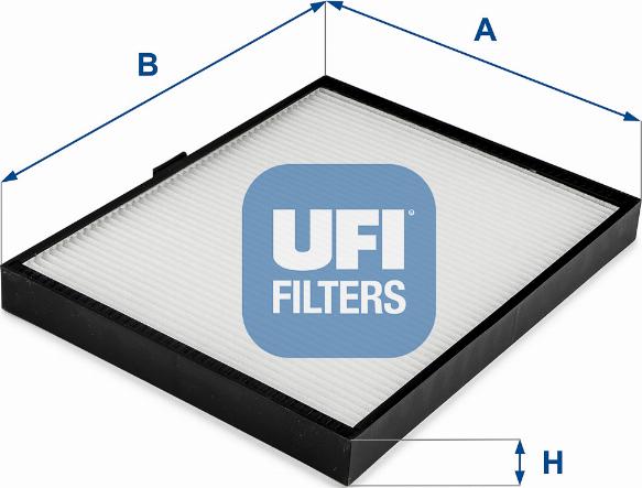 UFI 53.334.00 - Filtrs, Salona telpas gaiss autodraugiem.lv