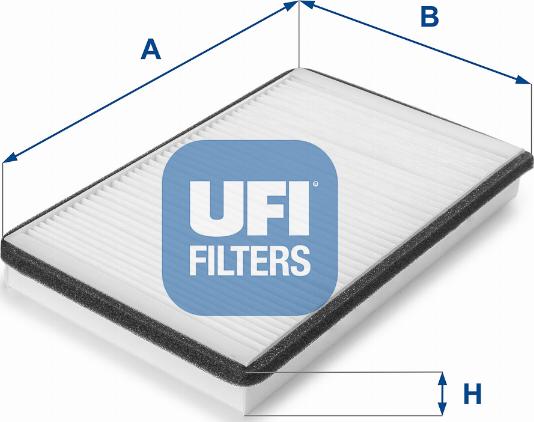 UFI 53.374.00 - Filtrs, Salona telpas gaiss autodraugiem.lv