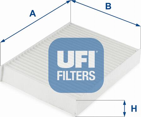 UFI 53.299.00 - Filtrs, Salona telpas gaiss autodraugiem.lv