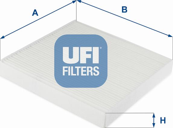 UFI 53.246.00 - Filtrs, Salona telpas gaiss autodraugiem.lv