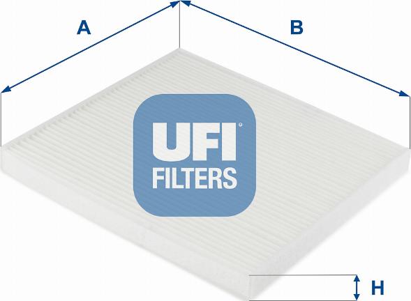 UFI 53.248.00 - Filtrs, Salona telpas gaiss autodraugiem.lv