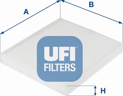 UFI 53.243.00 - Filtrs, Salona telpas gaiss autodraugiem.lv