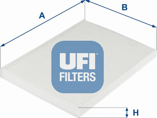 UFI 53.252.00 - Filtrs, Salona telpas gaiss autodraugiem.lv