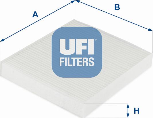 UFI 53.261.00 - Filtrs, Salona telpas gaiss autodraugiem.lv