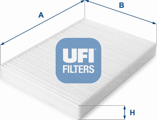 UFI 53.206.00 - Filtrs, Salona telpas gaiss autodraugiem.lv