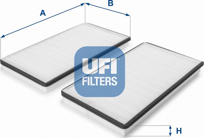 UFI 53.228.00 - Filtrs, Salona telpas gaiss autodraugiem.lv