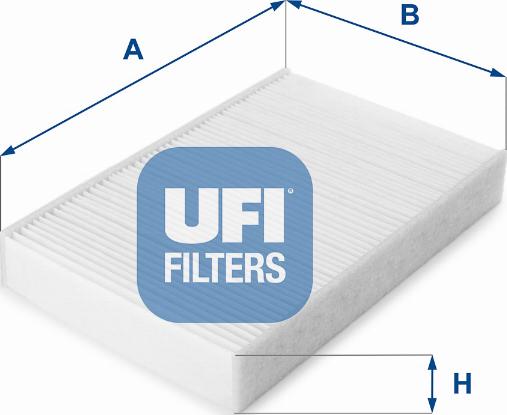 UFI 53.223.00 - Filtrs, Salona telpas gaiss autodraugiem.lv