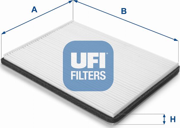 UFI 53.222.00 - Filtrs, Salona telpas gaiss autodraugiem.lv