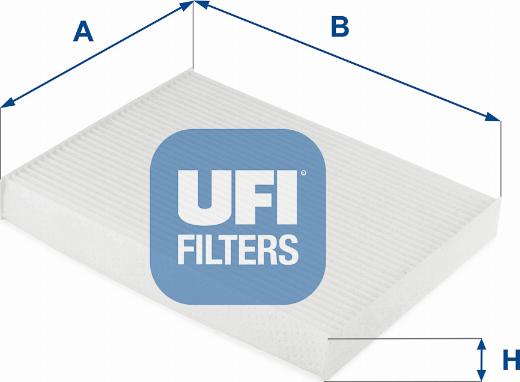 UFI 53.273.00 - Filtrs, Salona telpas gaiss autodraugiem.lv