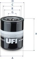 UFI 80.139.00 - Filtrs, Hidropacēlāja sistēma autodraugiem.lv