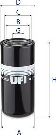 UFI 80.137.00 - Filtrs, Hidropacēlāja sistēma autodraugiem.lv