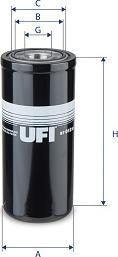 UFI 87.012.00 - Filtrs, Hidropacēlāja sistēma autodraugiem.lv