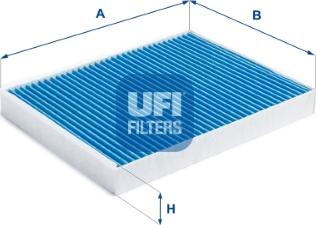 UFI 34.148.00 - Filtrs, Salona telpas gaiss autodraugiem.lv