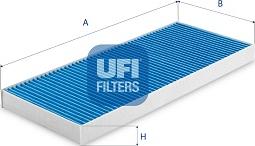 UFI 34.156.00 - Filtrs, Salona telpas gaiss autodraugiem.lv