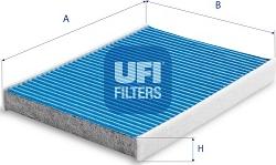 UFI 34.166.00 - Filtrs, Salona telpas gaiss autodraugiem.lv