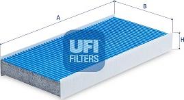 UFI 34.160.00 - Filtrs, Salona telpas gaiss autodraugiem.lv