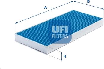 UFI 34.106.00 - Filtrs, Salona telpas gaiss autodraugiem.lv