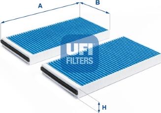 UFI 34.397.00 - Filtrs, Salona telpas gaiss autodraugiem.lv