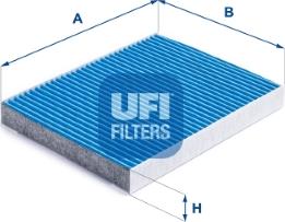 UFI 34.171.00 - Filtrs, Salona telpas gaiss autodraugiem.lv