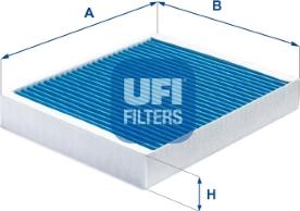 UFI 34.178.00 - Filtrs, Salona telpas gaiss autodraugiem.lv