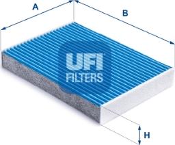 UFI 34.257.00 - Filtrs, Salona telpas gaiss autodraugiem.lv