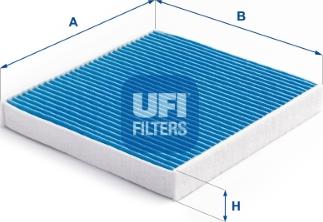 UFI 34.219.00 - Filtrs, Salona telpas gaiss autodraugiem.lv