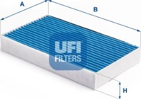 UFI 34.217.00 - Filtrs, Salona telpas gaiss autodraugiem.lv