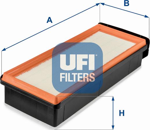 UFI 30.655.00 - Gaisa filtrs autodraugiem.lv