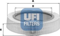 UFI 30.883.00 - Gaisa filtrs autodraugiem.lv