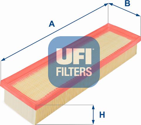 UFI 30.185.00 - Gaisa filtrs autodraugiem.lv